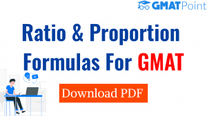 Ratio & Proportion Formulas for GMAT PDF