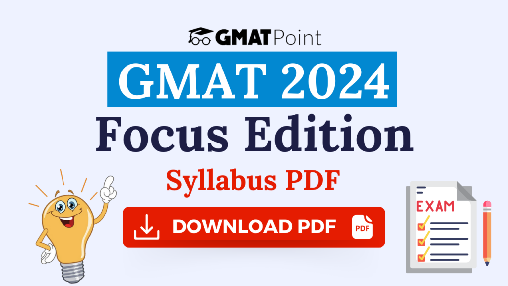 GMAT Focus Edition Syllabus 2024 PDF