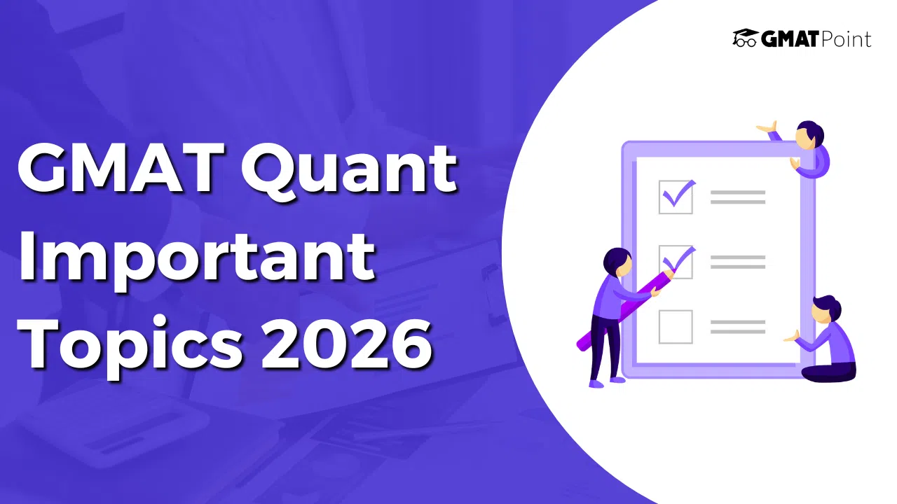 GMAT Quant Important Topics 2026, Topic-Wise Weightage